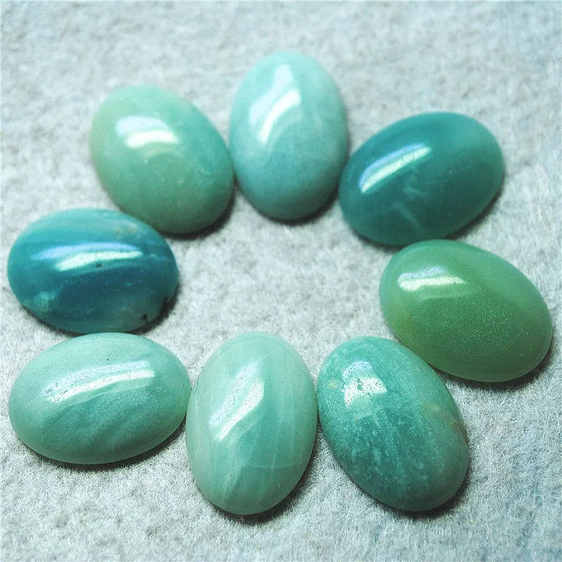 5PCS Natural Amazonite Stone Cabochons Oval Shape 18X25MM No Hole For Fashion Women Pendant Making Findings Free Shippings
5PCS Natural Amazonite Stone Cabochons Oval Shape 18X25MM No Hole For Fashion Women Pendant Making Findings Free Shippings