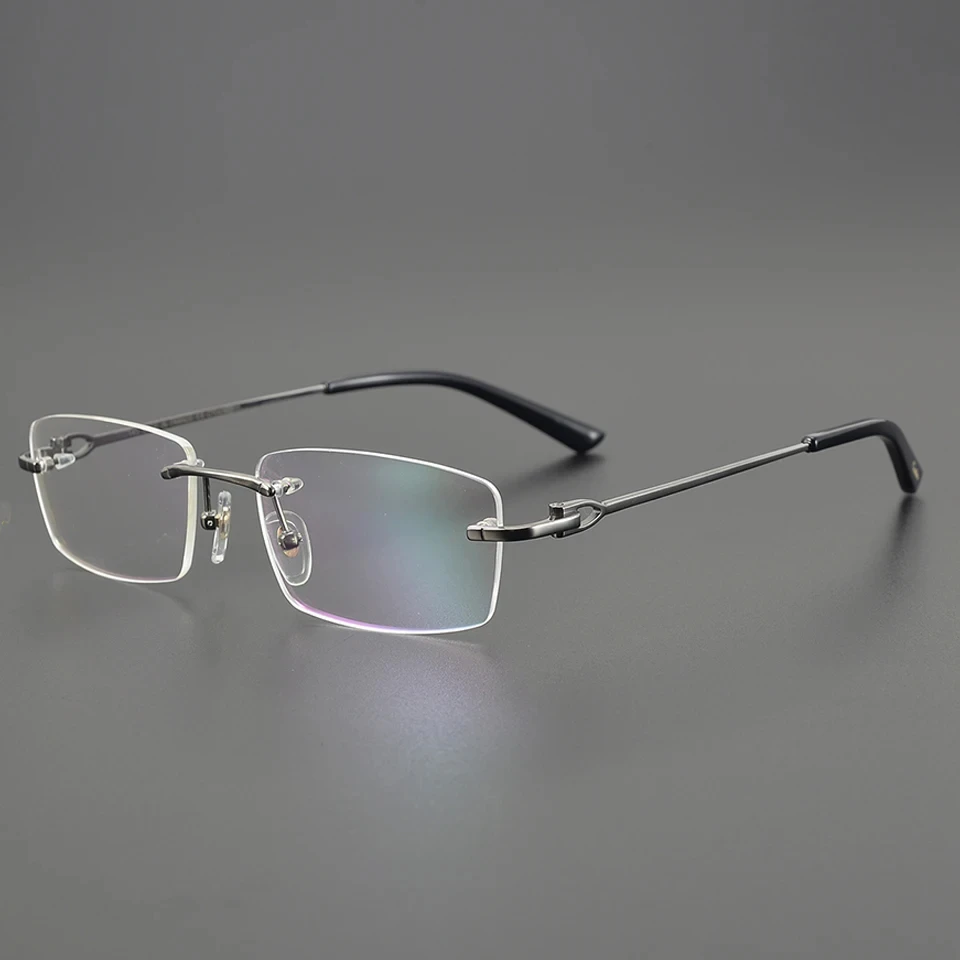 New Optical Lenses Men'S Prescription High-Grade Glasses Women Frameless Computer Ultra-Light Pure Titanium Brand Glasses Frame
New Optical Lenses Men'S Prescription High-Grade Glasses Women Frameless Computer Ultra-Light Pure Titanium Brand Glasses Frame