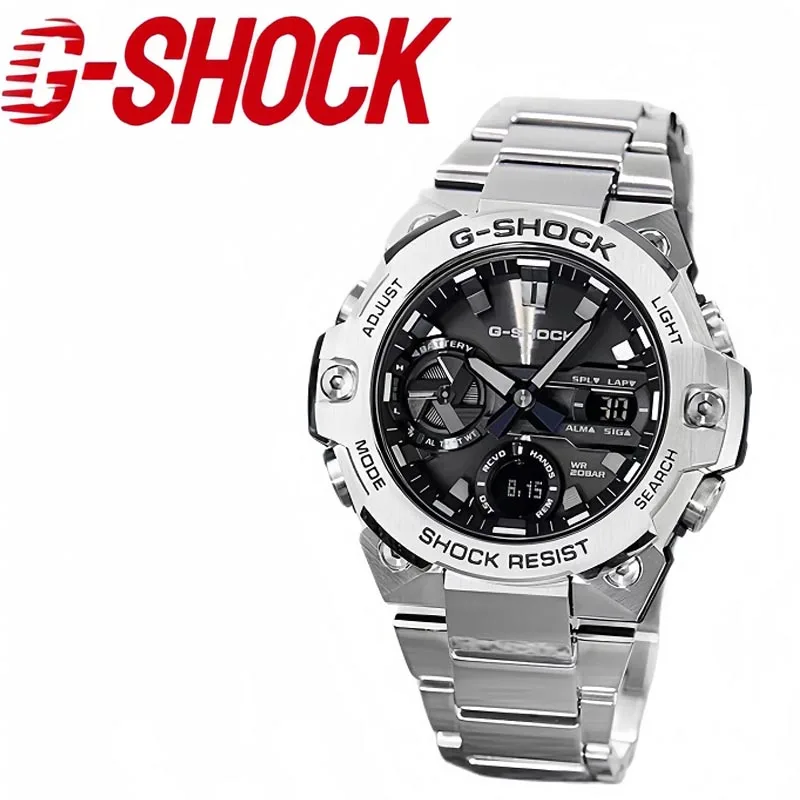 New G-SHOCK GST-B400 Men Watch Waterproof Shockproof Date Sports Watch Multifunctional World Clock Alarm Stopwatch Led Lighting.
New G-SHOCK GST-B400 Men Watch Waterproof Shockproof Date Sports Watch Multifunctional World Clock Alarm Stopwatch Led Lighting.