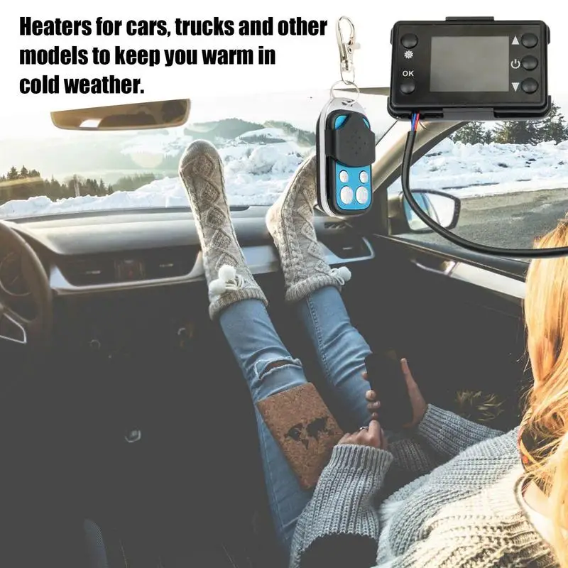 12V Air Heater Adjustable Universal Timer Remote Control Panel Heater LCD Switch Portable Air Heater Controller for Vehicles
12V Air Heater Adjustable Universal Timer Remote Control Panel Heater LCD Switch Portable Air Heater Controller for Vehicles
