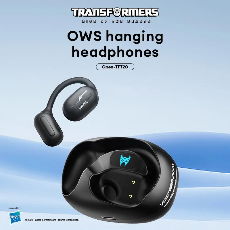 

Choice TRANSFORMERS TF-T20 Ear Hook Gaming Earphones Bluetooth 5.4 Long Endurance Noise Reduction Headphones Sports Earbuds