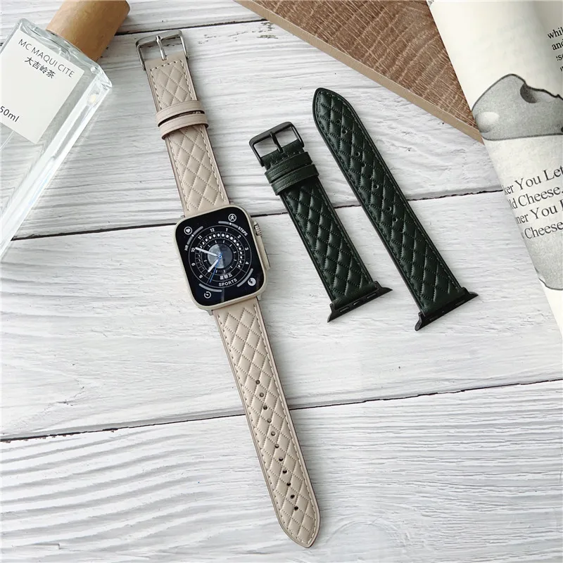 Diamond leather strap for Apple Watch Series 49mm 45mm 44mm41mm40mm42 single-loop accessories iwatch ultra2 9 8 7 6 5 4 SE strap
Diamond leather strap for Apple Watch Series 49mm 45mm 44mm41mm40mm42 single-loop accessories iwatch ultra2 9 8 7 6 5 4 SE strap