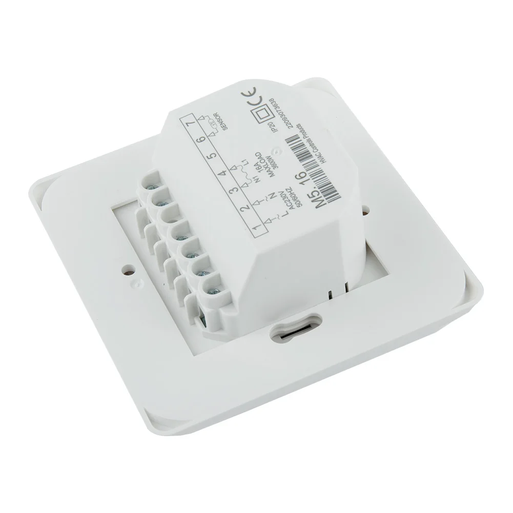 Sensor Cable Thermostat Thermostat UnderFloor White Color 16A Control Switch Floor Sensor Heating Home Heating System
Sensor Cable Thermostat Thermostat UnderFloor White Color 16A Control Switch Floor Sensor Heating Home Heating System