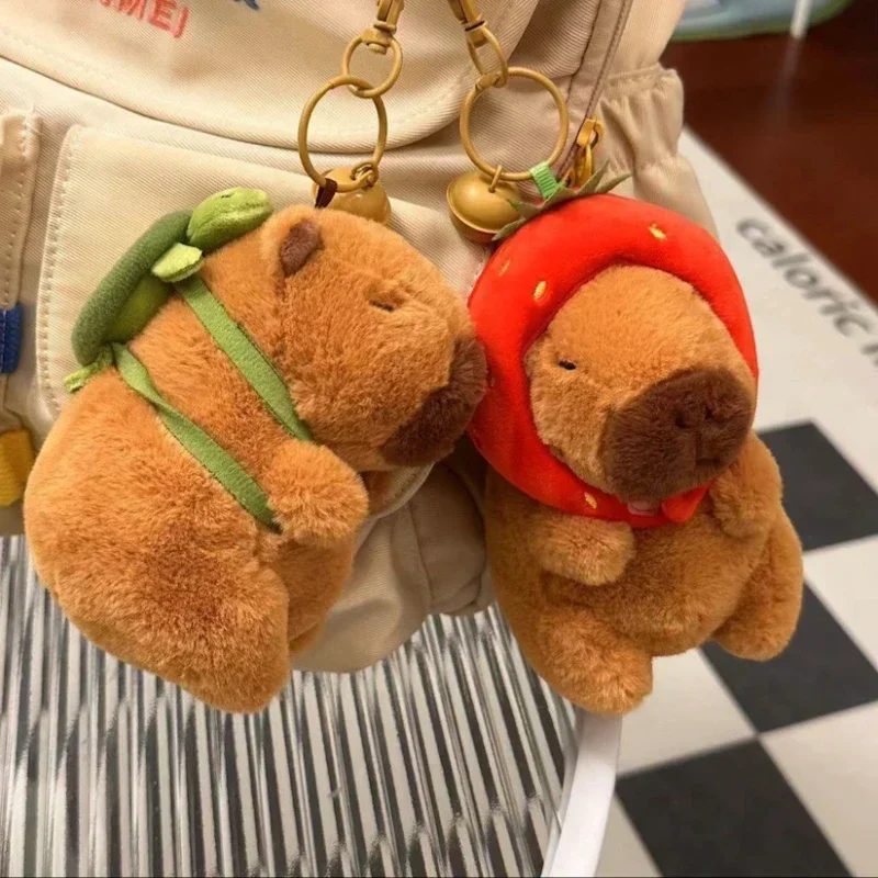 12CM Capybara Plush Keychain Cute Bag Pendant Creative Fluffy Animal Keychain Kawaii Plush Doll Keychain Birthday Gift
12CM Capybara Plush Keychain Cute Bag Pendant Creative Fluffy Animal Keychain Kawaii Plush Doll Keychain Birthday Gift