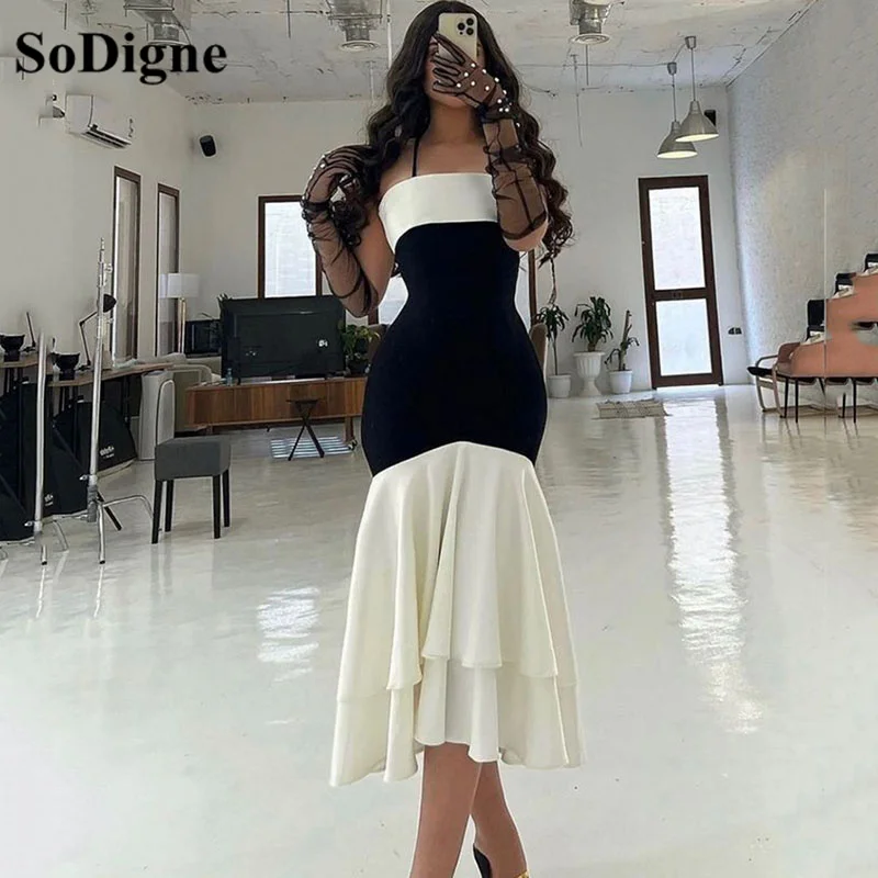 SoDigne White Black Saudi Arabia Prom Dresses 2023 Party Dress Tiered Robes De Soirée Evening Dresses Formal Occasion Dress
SoDigne White Black Saudi Arabia Prom Dresses 2023 Party Dress Tiered Robes De Soirée Evening Dresses Formal Occasion Dress