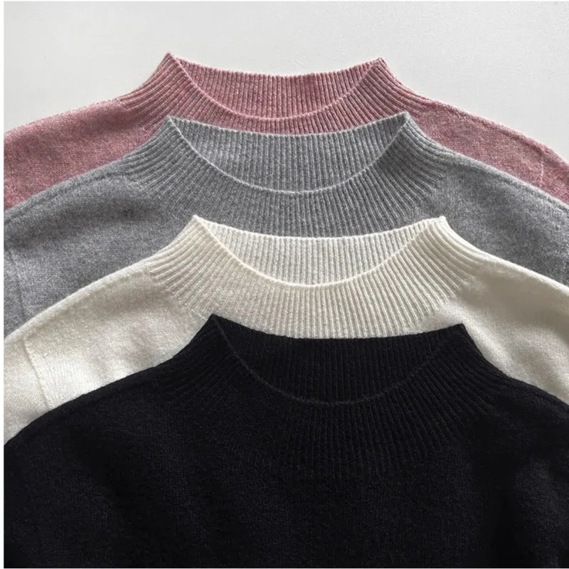 Soft and Seamless Knitted Bottom Sweater, New Slim Fit, High Neck, Versatile, Small Design, 23 Year
Soft and Seamless Knitted Bottom Sweater, New Slim Fit, High Neck, Versatile, Small Design, 23 Year