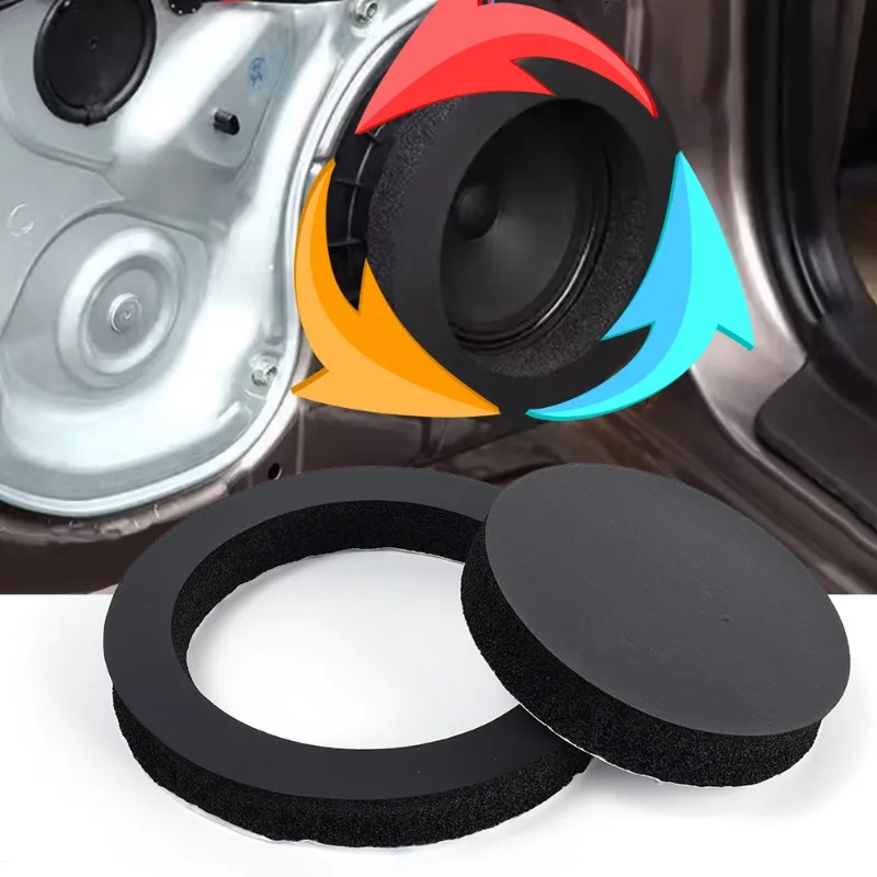Car Speaker Foam Pad High Elasticity Seals Self Adhesive Sealing Sponge Washer Bass Blocker Enhancer System Kit Car Accessories
Car Speaker Foam Pad High Elasticity Seals Self Adhesive Sealing Sponge Washer Bass Blocker Enhancer System Kit Car Accessories