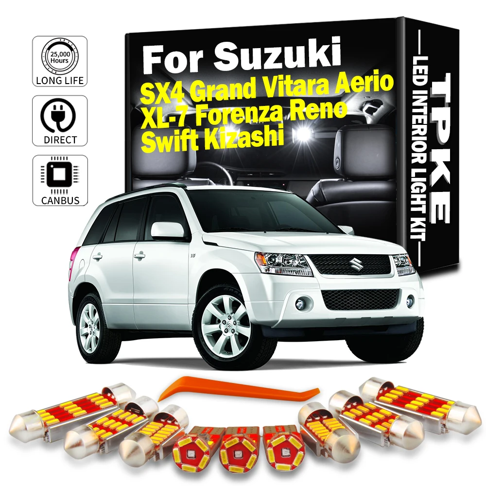 Фото TPKE светодиодная интерьерная с Canbus карта багажника СВЕТИЛЬНИК Suzuki SX4 Grand Vitara Aerio XL-7