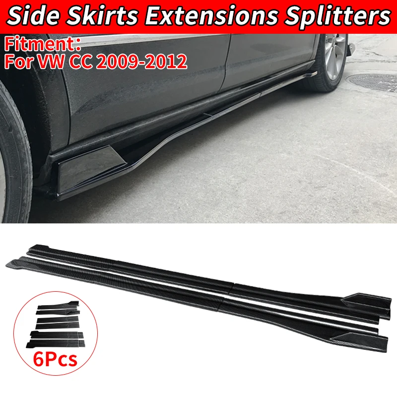 For VW Passat CC 2009-2012 High Quality Car Side Skirt Accessories Extension Splitters Body Apron Lip Splitter Winglet Carbon
For VW Passat CC 2009-2012 High Quality Car Side Skirt Accessories Extension Splitters Body Apron Lip Splitter Winglet Carbon