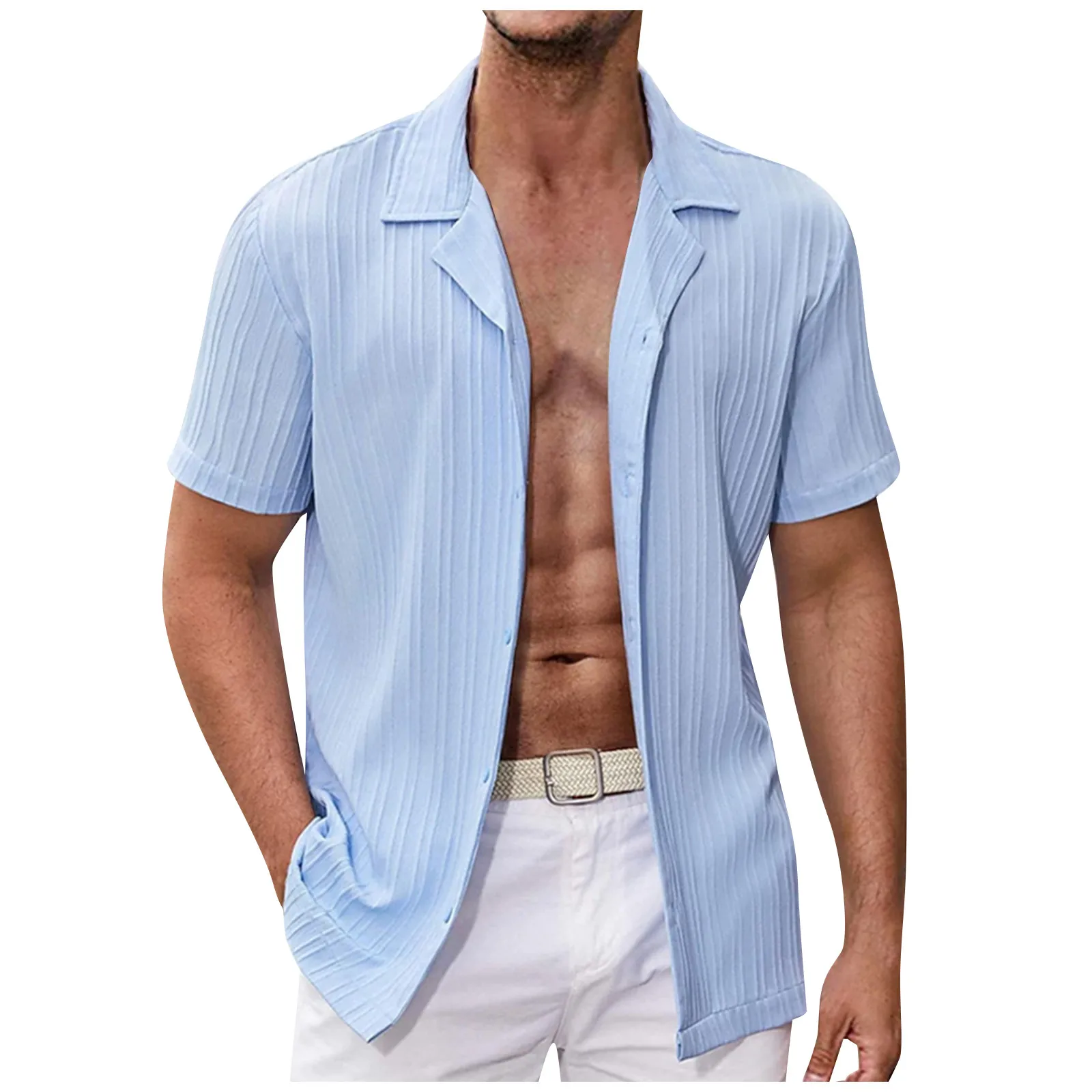 Fashion 2023 Summer Cotton Linen Shirts For Men Casual Short Sleeved Shirts Blouses Solid Turn-Down Collar Street Male Clothing
Fashion 2023 Summer Cotton Linen Shirts For Men Casual Short Sleeved Shirts Blouses Solid Turn-Down Collar Street Male Clothing