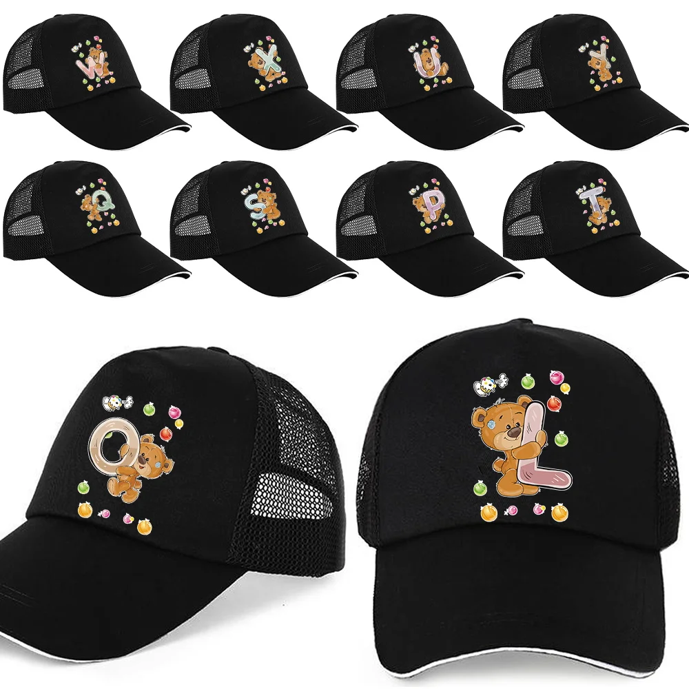 Cotton Baseball Cap Men Women Bear Letter Print Hip Hop Hat Unisex Spring Summer Adjustable Snapback Sports UV-proof Visors Hats
Cotton Baseball Cap Men Women Bear Letter Print Hip Hop Hat Unisex Spring Summer Adjustable Snapback Sports UV-proof Visors Hats