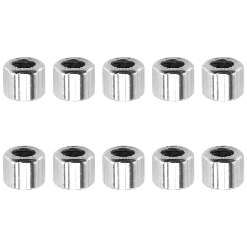 

10Pcs Needle Bearing HF081412 Outer One-Way Needle Roller Bearing 8X14x12mm For Manufacturing Industry