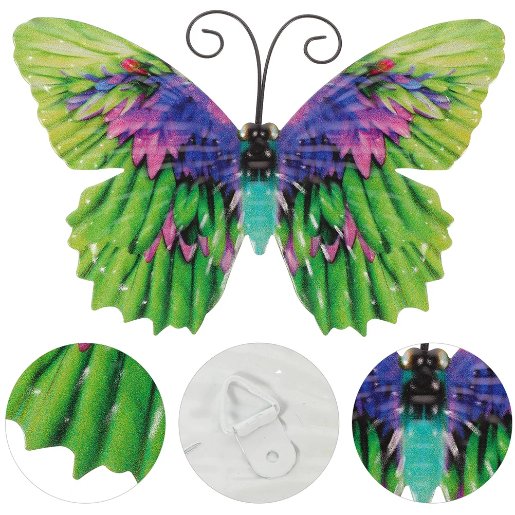 2pcs Metal Butterfly Wall Hanging Butterfly Ornament Sculpture 3D Butterfly Statue Ornament
2pcs Metal Butterfly Wall Hanging Butterfly Ornament Sculpture 3D Butterfly Statue Ornament