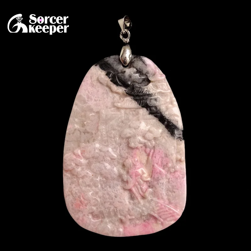 Натуральный Родонит яшма ожерелье ручной резной пейзаж кристалл кулон для женщин для изготовления ювелирных изделий Шарм аксессуары подарок BI587
Натуральный Родонит яшма ожерелье ручной резной пейзаж кристалл кулон для женщин для изготовления ювелирных изделий Шарм аксессуары подарок BI587