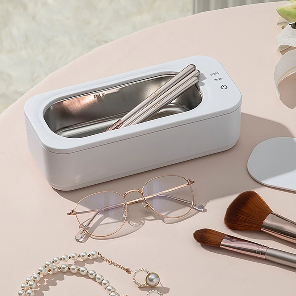 Ultrasonic Cleaner Mini Glasses Washing Braces Jewelry Necklace Ring Watch Brush Stainless Steel Liner Ultrasound Washer Machine
Ultrasonic Cleaner Mini Glasses Washing Braces Jewelry Necklace Ring Watch Brush Stainless Steel Liner Ultrasound Washer Machine