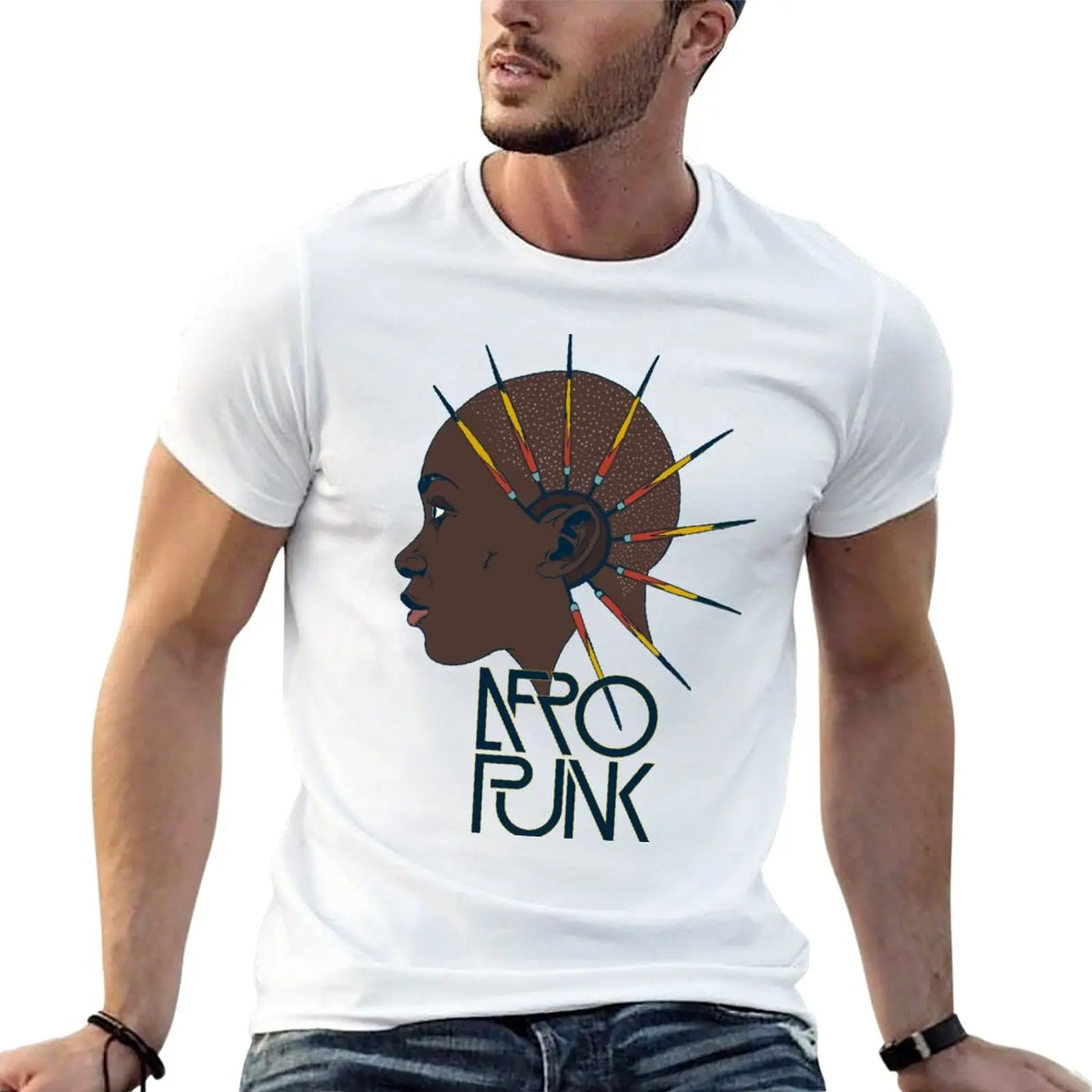 New AfroPunk T-Shirt t-shirts man Aesthetic clothing tops mens t shirt graphic
New AfroPunk T-Shirt t-shirts man Aesthetic clothing tops mens t shirt graphic