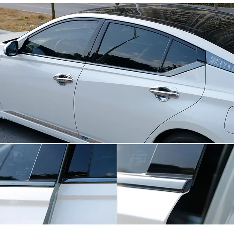 FIT FOR Nissan Altima 2019 2020 2021 2022 2023 steel Glossy Black carbon Car Window Trim Molding Cover trim Chrome delete
FIT FOR Nissan Altima 2019 2020 2021 2022 2023 steel Glossy Black carbon Car Window Trim Molding Cover trim Chrome delete