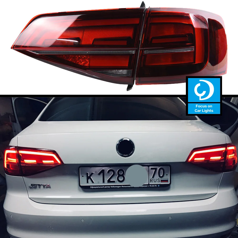 

Taillights StylingParts For Jetta MK7 2015-2018 Tail Light LED DRL Running Signal Brake Reversing Parking Lighthouse Facelift