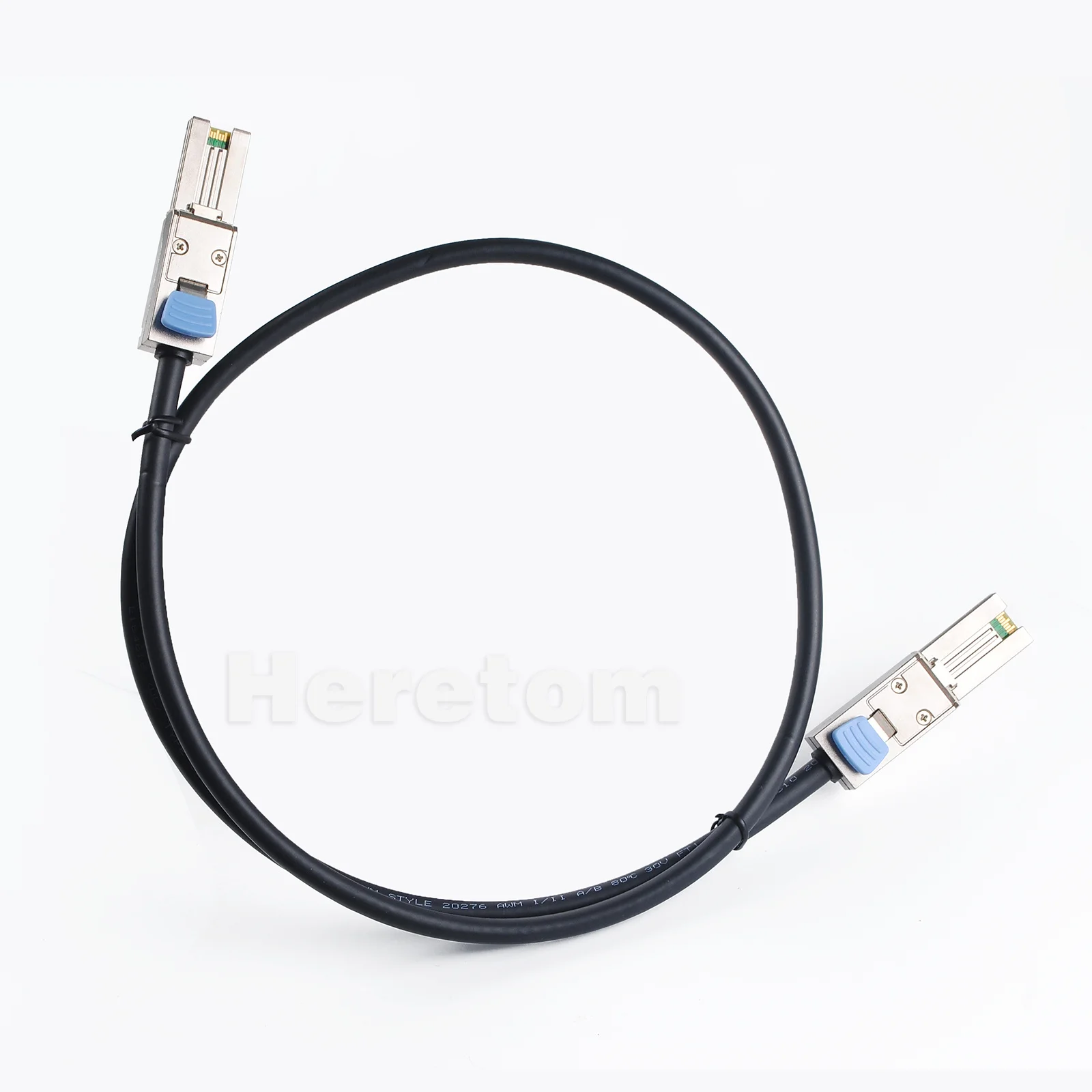 

Для Dell PowerVault MD1200 MD1 MINI SAS SFF-8088 To SFF-8088 Cable W508F 0W508F 1 м/100 см