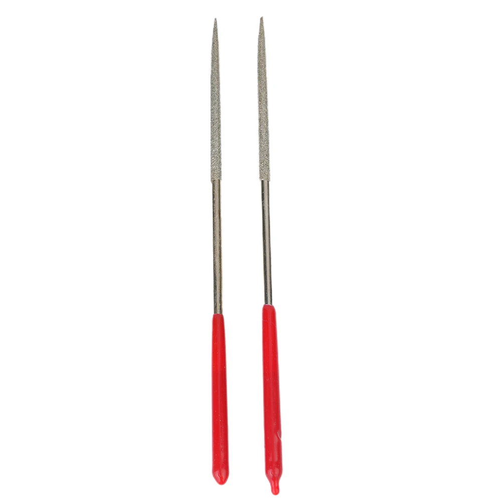 Needle File Diamond Files Industrial 2 Pcs 3 X 140 Mm DIY Parts Silver Tone + Red Tool For Mechanics High Quality
Needle File Diamond Files Industrial 2 Pcs 3 X 140 Mm DIY Parts Silver Tone + Red Tool For Mechanics High Quality