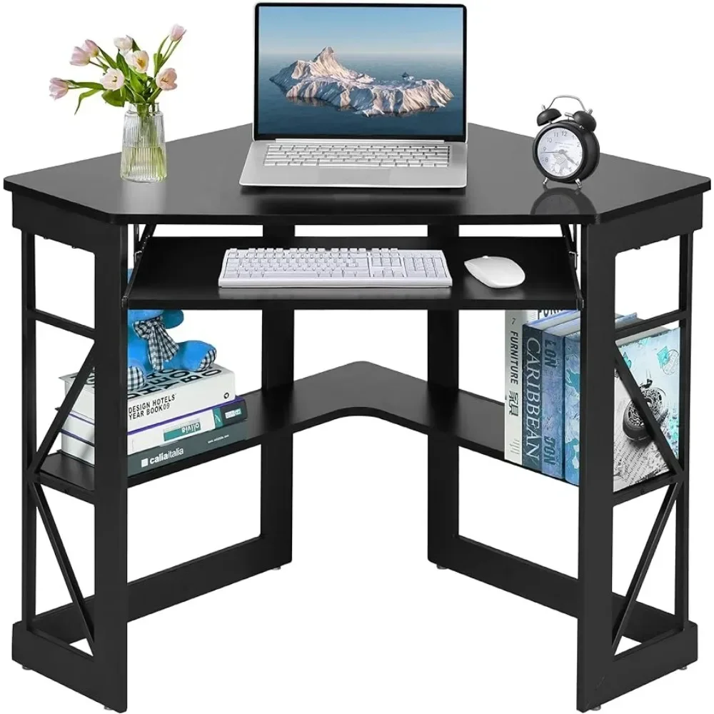 Corner Desk 41 X 30 Inches With Smooth Keyboard & Storage Shelves for Home Office Workstation Headboards Black Freight Free Hall
Corner Desk 41 X 30 Inches With Smooth Keyboard & Storage Shelves for Home Office Workstation Headboards Black Freight Free Hall
