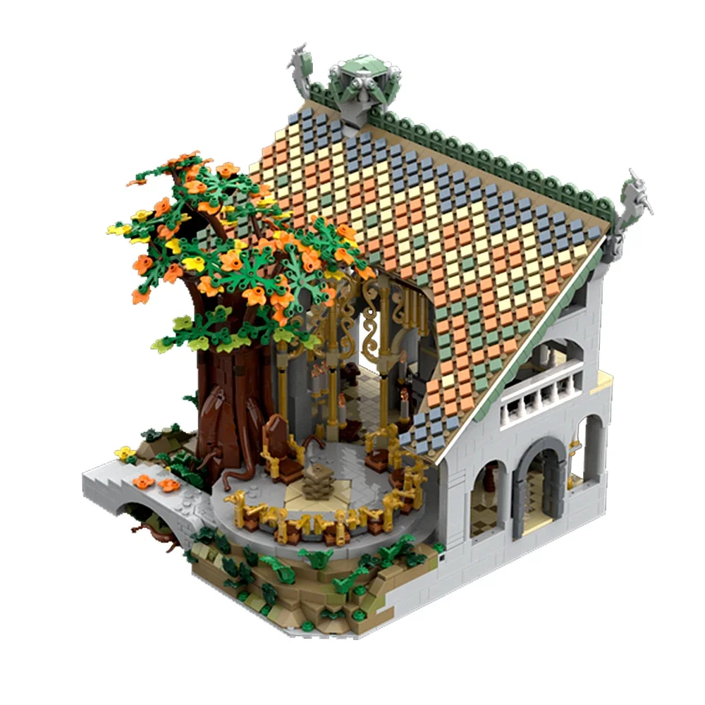 MOC Movie the Rings Valley Architecture Bricks LOTREDS Council of Elronds Model Building Blocks Toy for Children Birthday Gift 
MOC Movie the Rings Valley Architecture Bricks LOTREDS Council of Elronds Model Building Blocks Toy for Children Birthday Gift