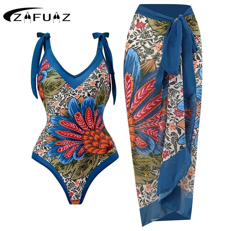 New Women's Sexy One Piece Swimsuit 2023 Vintage Swimwear Dress Print Fashion Monokini Beach Wear Bathing Suits Cover Up Skirt
New Women's Sexy One Piece Swimsuit 2023 Vintage Swimwear Dress Print Fashion Monokini Beach Wear Bathing Suits Cover Up Skirt