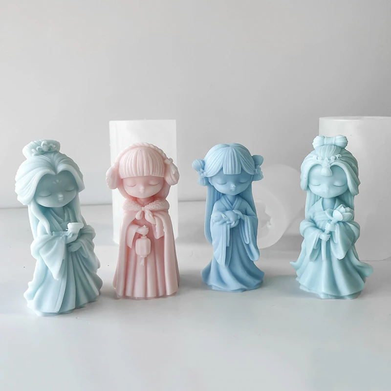 Силиконовая форма для кукол, свечей, 3d-фигурки, форма для свечей, гипсовая форма для ароматерапии, мыла, торта, домашний декор
Силиконовая форма для кукол, свечей, 3d-фигурки, форма для свечей, гипсовая форма для ароматерапии, мыла, торта, домашний декор