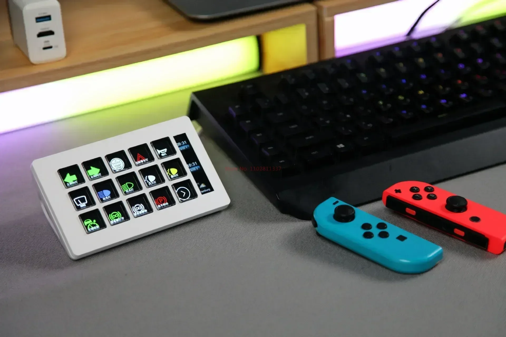 Visual Stream Deck Keyboard Lcd Button 15 Keys Live Content Creation Controller Custom Button For Windows/macos/android/ios Gift 10 Visual Stream Deck Keyboard Lcd Button 15 Keys Live Content Creation Controller Custom Button For Windows/macos/android/ios Gift 4