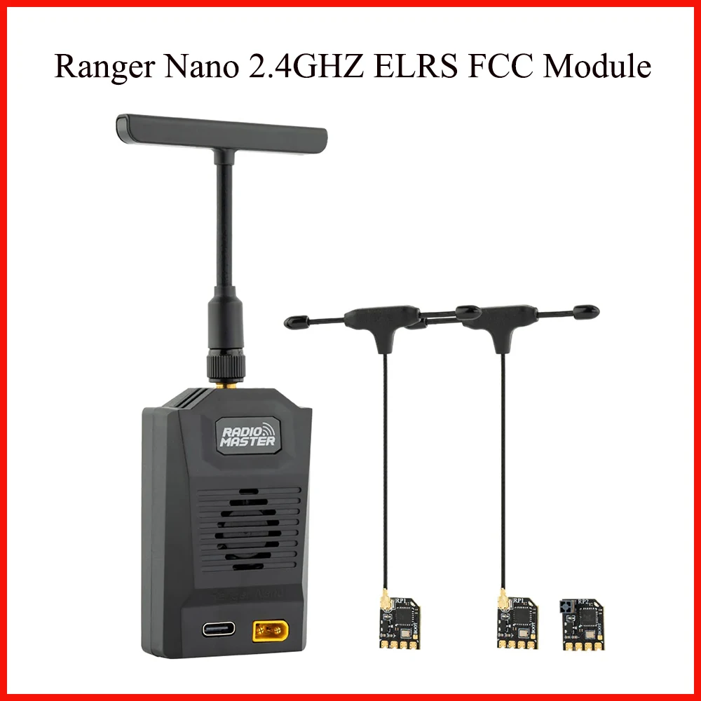 Радиомастер Ranger Nano 2,4 ГГц ELRS FCC модуль для дрона FPV дальнего действия с низкой задержкой протокол ELRS с T-антенной
Радиомастер Ranger Nano 2,4 ГГц ELRS FCC модуль для дрона FPV дальнего действия с низкой задержкой протокол ELRS с T-антенной