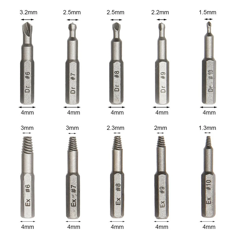 Screw Removal Tool Screw Disassembler Drill Bit Metal Accessories Multipurpose Power Tools Replacement Brand New
Screw Removal Tool Screw Disassembler Drill Bit Metal Accessories Multipurpose Power Tools Replacement Brand New