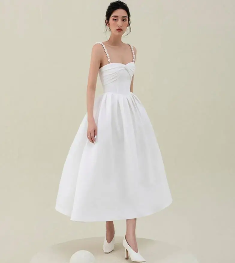 Платье-комбинация женское с жемчужинами, пикантное вечернее платье с открытыми плечами, с бусинами, на бретелях, в вечерние ском стиле, s140, на лето
Платье-комбинация женское с жемчужинами, пикантное вечернее платье с открытыми плечами, с бусинами, на бретелях, в вечерние ском стиле, s140, на лето