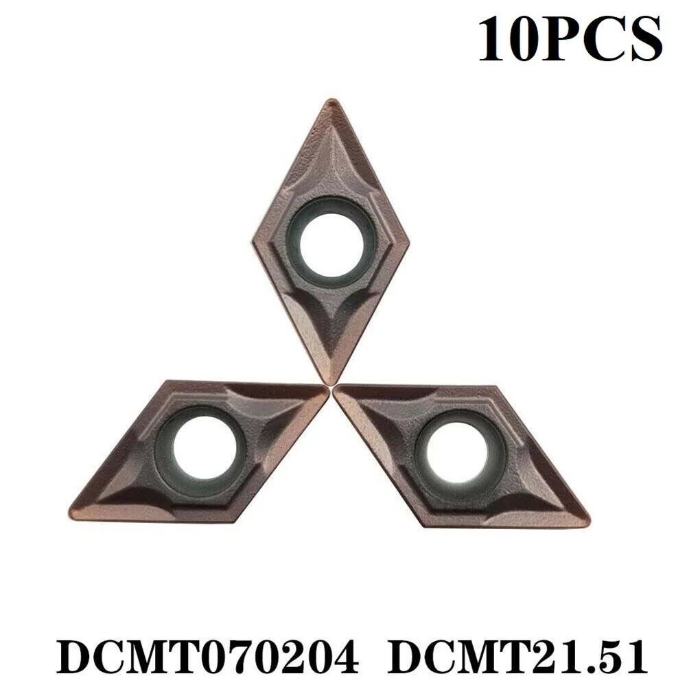 Carbide Inserts W/Wrench Gold Processing Steel US735 10 PCS 12x7x2mm 87mm Carbide PVD DCMT070204 For Lathe Tools
Carbide Inserts W/Wrench Gold Processing Steel US735 10 PCS 12x7x2mm 87mm Carbide PVD DCMT070204 For Lathe Tools
