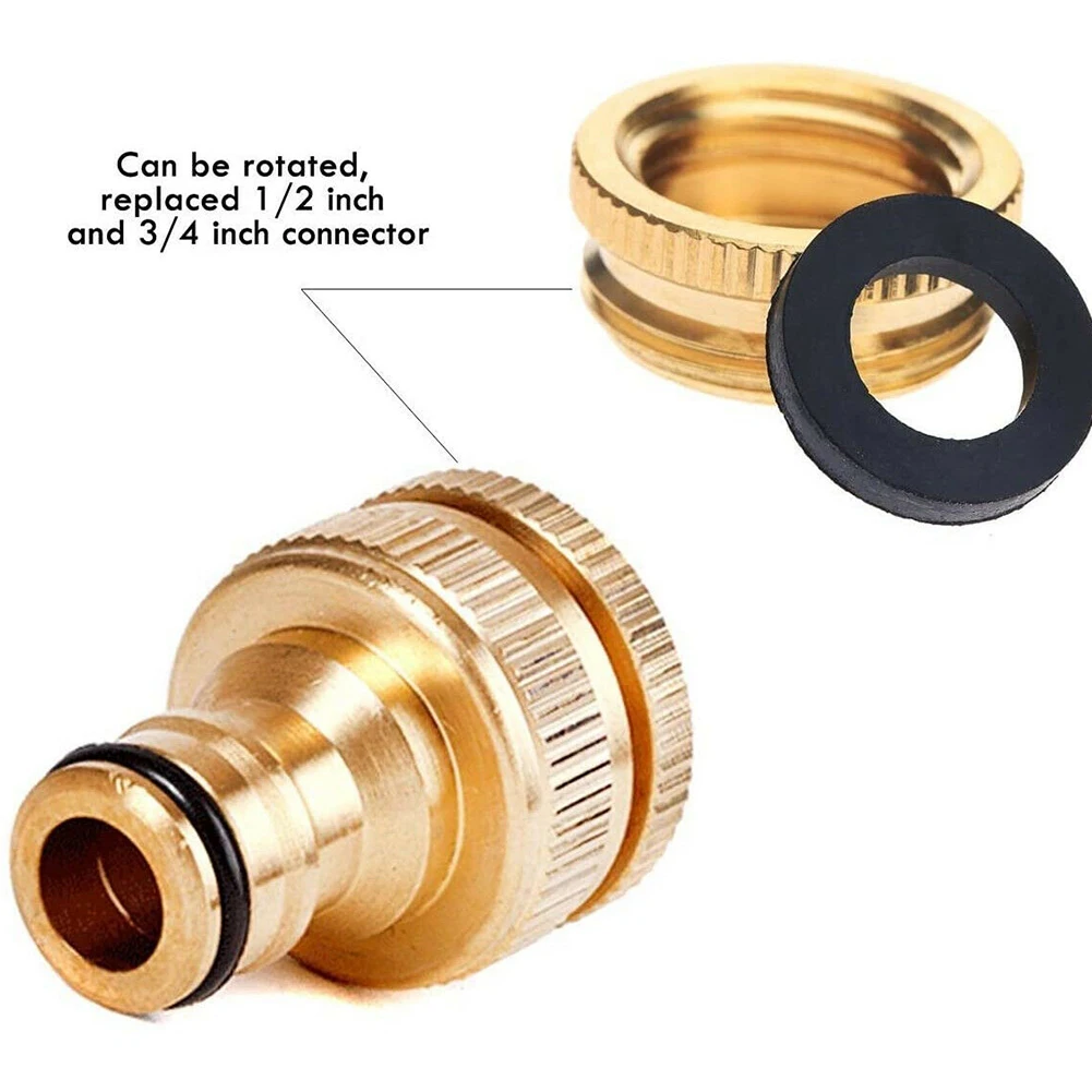Brass Fitting Adaptor HOSE Tap Faucet Water Pipe Connector For 16 Mm Hose Corrosion Preventive Part Replacement Garden Cleaning
Brass Fitting Adaptor HOSE Tap Faucet Water Pipe Connector For 16 Mm Hose Corrosion Preventive Part Replacement Garden Cleaning