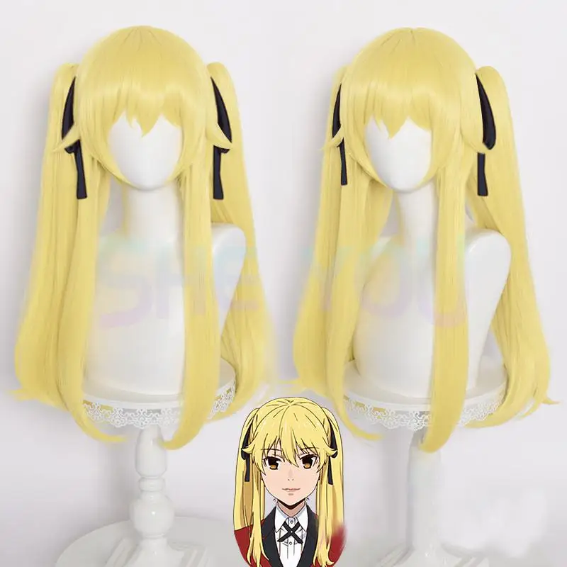 Mary Saotome Косплей Kakegurui Косплей 65 см светильник-желтый парик косплей аниме косплей парики термостойкие синтетические парики Хэллоуин
Mary Saotome Косплей Kakegurui Косплей 65 см светильник-желтый парик косплей аниме косплей парики термостойкие синтетические парики Хэллоуин