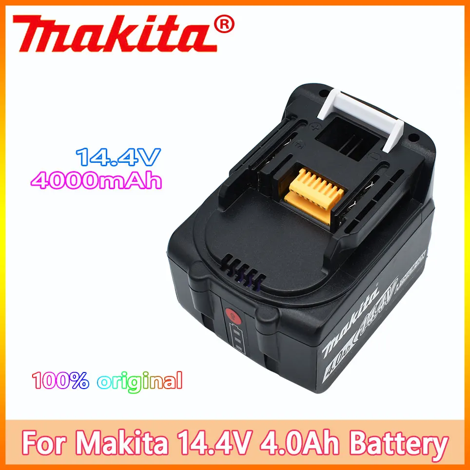 

Makita 14.4V 4000mAh BL1430 BL1415 BL1440 196875-4 194558-0 195444-8 4.0Ah 14.4V Makita rechargeable battery for LED indicator