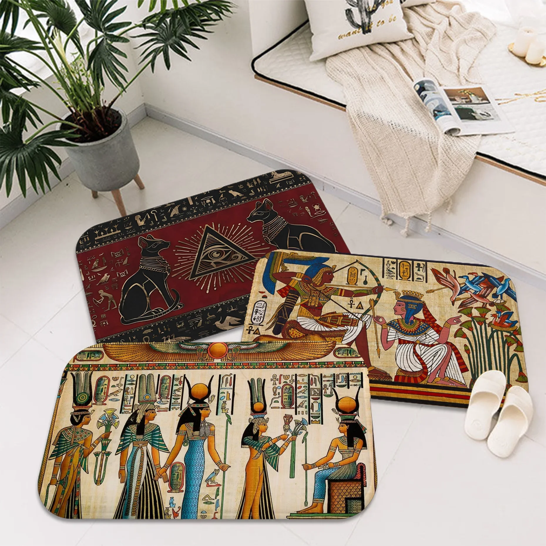 Ancient Egypt Floor Mat Floor Mat Nordic Style Home Doormat Bathroom-Toilet Mats Bedroom Hotel Decor Mat
Ancient Egypt Floor Mat Floor Mat Nordic Style Home Doormat Bathroom-Toilet Mats Bedroom Hotel Decor Mat