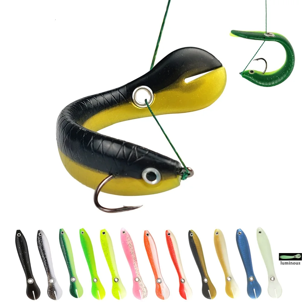 5pcs/lot 12 Color Luya Lures Soft Bionic 6g/10cm Flashing T-tail Silicone 3D Fish Fishing Bait Sinking Trackle Gears Accesories
5pcs/lot 12 Color Luya Lures Soft Bionic 6g/10cm Flashing T-tail Silicone 3D Fish Fishing Bait Sinking Trackle Gears Accesories