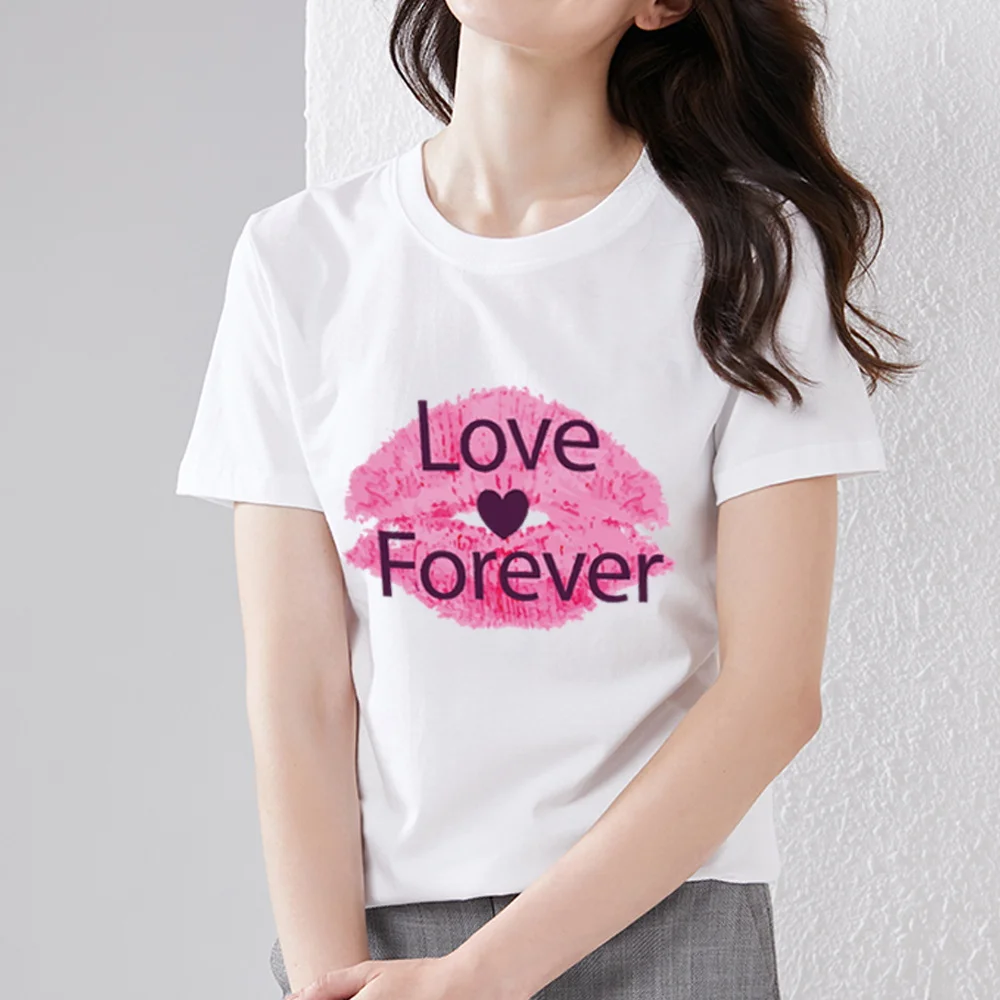 Street Trend T-shirt Women's Round Neck Sexy Lip Series Ladies All-match Commuter Casual Home Comfortable Slim Top Short Sleeves
Street Trend T-shirt Women's Round Neck Sexy Lip Series Ladies All-match Commuter Casual Home Comfortable Slim Top Short Sleeves