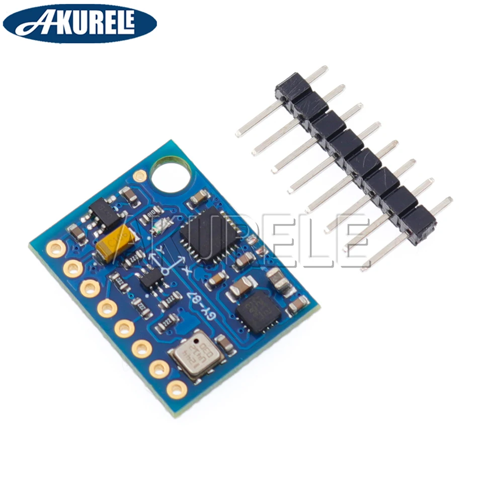 

GY-87 10DOF Module MPU6050 HMC5883L BMP180 GY87 Sensor Module GY87 3V-5V For Arduino Power High Accurancy