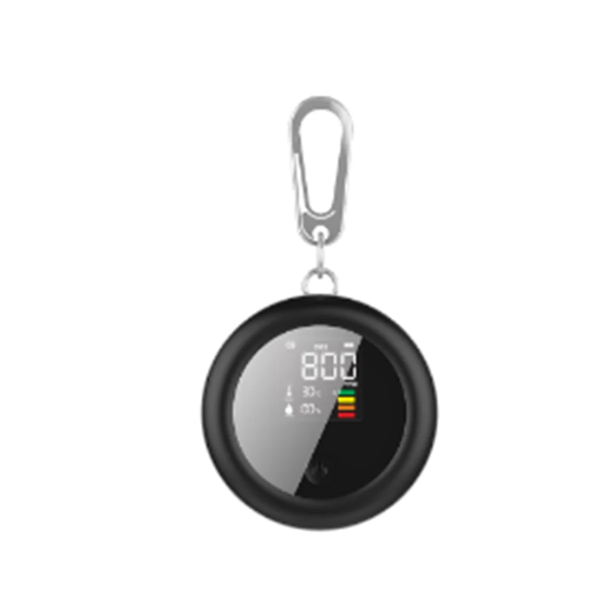 CO2 Monitor Meter Sensor Indoor with Alarm, Air Quality Carbon Dioxide Monitor with 400-5000 PPM-NDIR CO2 Tester(Black)
CO2 Monitor Meter Sensor Indoor with Alarm, Air Quality Carbon Dioxide Monitor with 400-5000 PPM-NDIR CO2 Tester(Black)