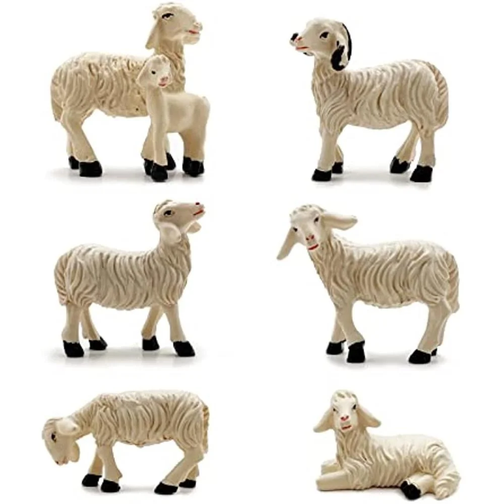 Miniature Garden Figurines Garden Sheep Statues Outdoor Decor Garden Art Outdoor for Fall Winter Garden Decor
Miniature Garden Figurines Garden Sheep Statues Outdoor Decor Garden Art Outdoor for Fall Winter Garden Decor