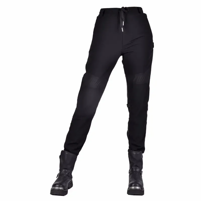 

Female Knight Elastic Breathable Motorcycle Women Jeans High Waist Sexy Racing Road Rider Summer Riding Casual Fashion Pants