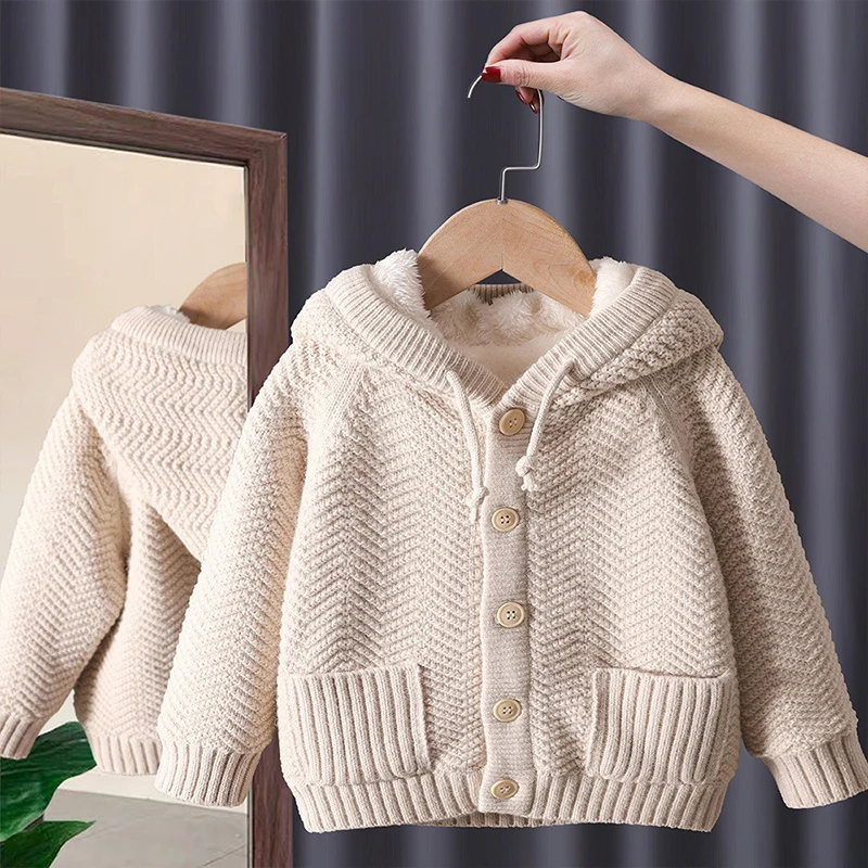 Dongdaemun Korean Autumn Winter Cotton Hoodie Cardigan Lambhair Sweater New Outerwear Casual Clothes Children From 2 To 8 Years
Dongdaemun Korean Autumn Winter Cotton Hoodie Cardigan Lambhair Sweater New Outerwear Casual Clothes Children From 2 To 8 Years