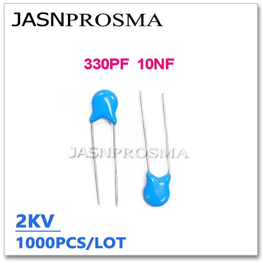 JASNPROSMA 1000 шт. 2000 в 331 ПФ 10 нФ 2 кВ керамический конденсатор высокого напряжения 103 330p 0,01 мкФ
JASNPROSMA 1000 шт. 2000 в 331 ПФ 10 нФ 2 кВ керамический конденсатор высокого напряжения 103 330p 0,01 мкФ