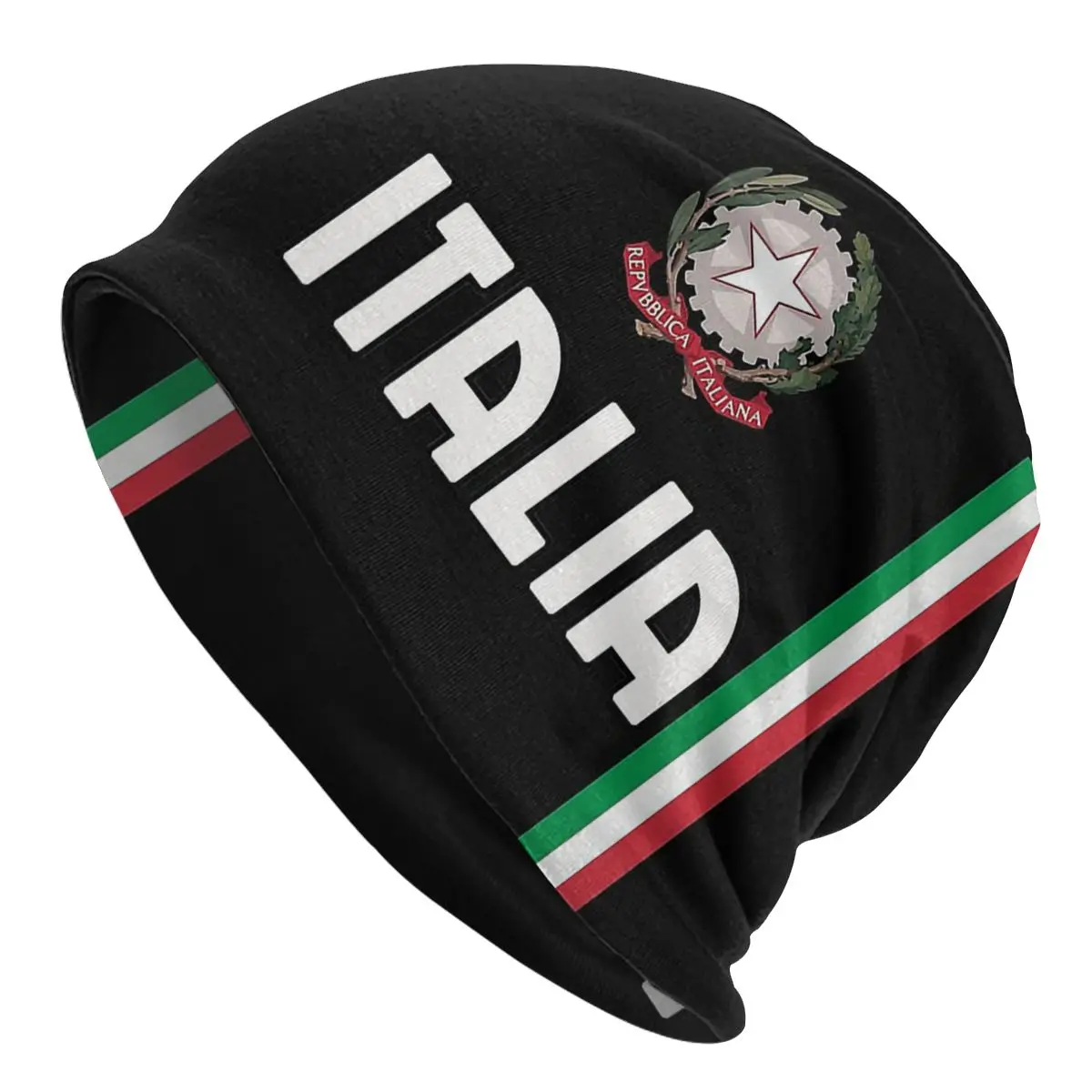 

Italy National Italia Sport Team Design Italian Flag Unisex Bonnet Thin Hip Hop Hats Skullies Hat Breathable Caps