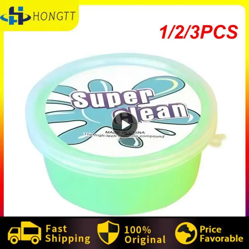 1/2/3PCS Dust Cleaning Mud Keyboard Cleaner Universal Sticky for Cleaning Glue Gel
1/2/3PCS Dust Cleaning Mud Keyboard Cleaner Universal Sticky for Cleaning Glue Gel