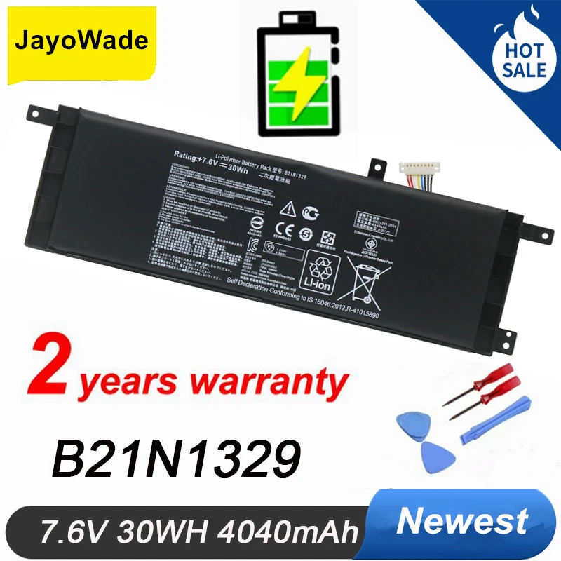 

B21N1329 Laptop Battery for ASUS D553M F453 F453MA F553M P553 P553MA X453 X453MA X553 X553M X553B X553MA X403M X503M Batteries
