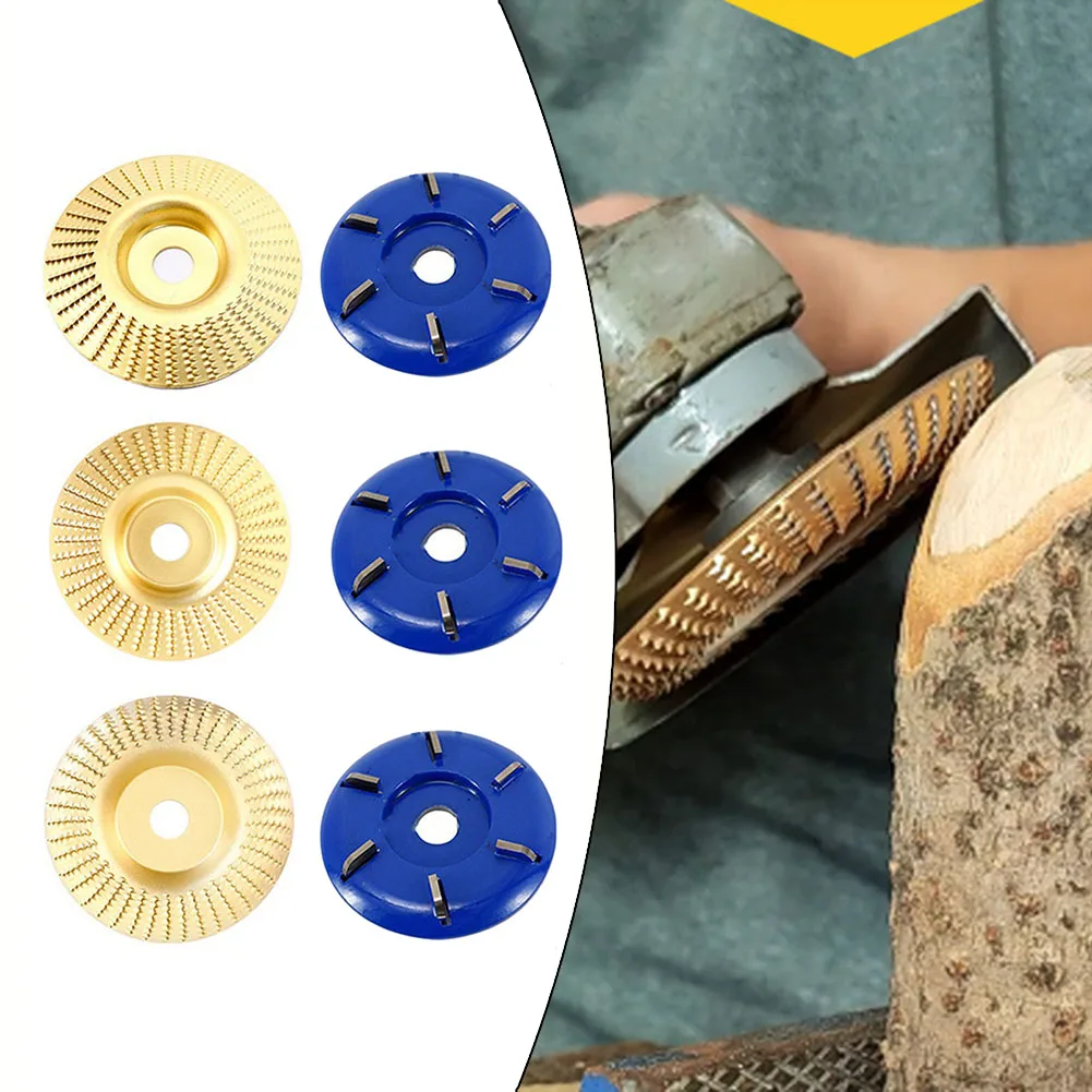 2PCS Wood Grinding Polishing Wheel Rotary Disc Sanding Wood 6 Teeth Turbo Carving Tool Abrasive Disc For Angle Grinder
2PCS Wood Grinding Polishing Wheel Rotary Disc Sanding Wood 6 Teeth Turbo Carving Tool Abrasive Disc For Angle Grinder