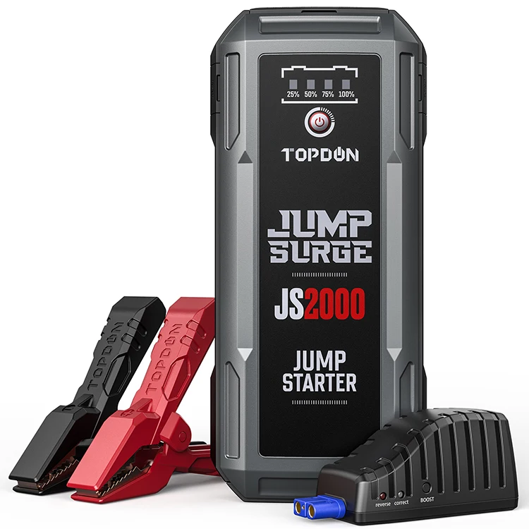 TOPDON Peak Current 16000mAh 12V Boost Dead Witt-Out Battery Car Multifunction Super Capacitor Booster Jump Starter
TOPDON Peak Current 16000mAh 12V Boost Dead Witt-Out Battery Car Multifunction Super Capacitor Booster Jump Starter
